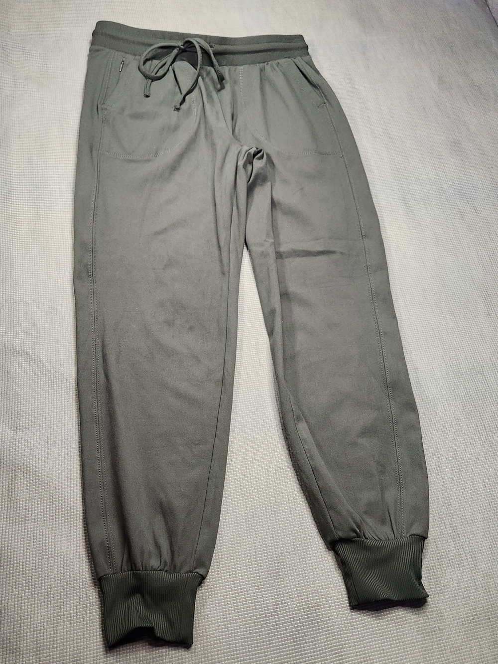 Rachel Zoe Women's Olive Green Jogger Pants - Casual Drawstring Sweatpants S